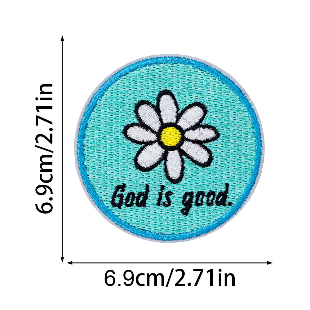 Wholesale Embroidered Patch Set Prayer Theme DIY Decoration